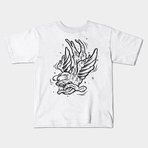 Bird Kids T-Shirt by Adorline